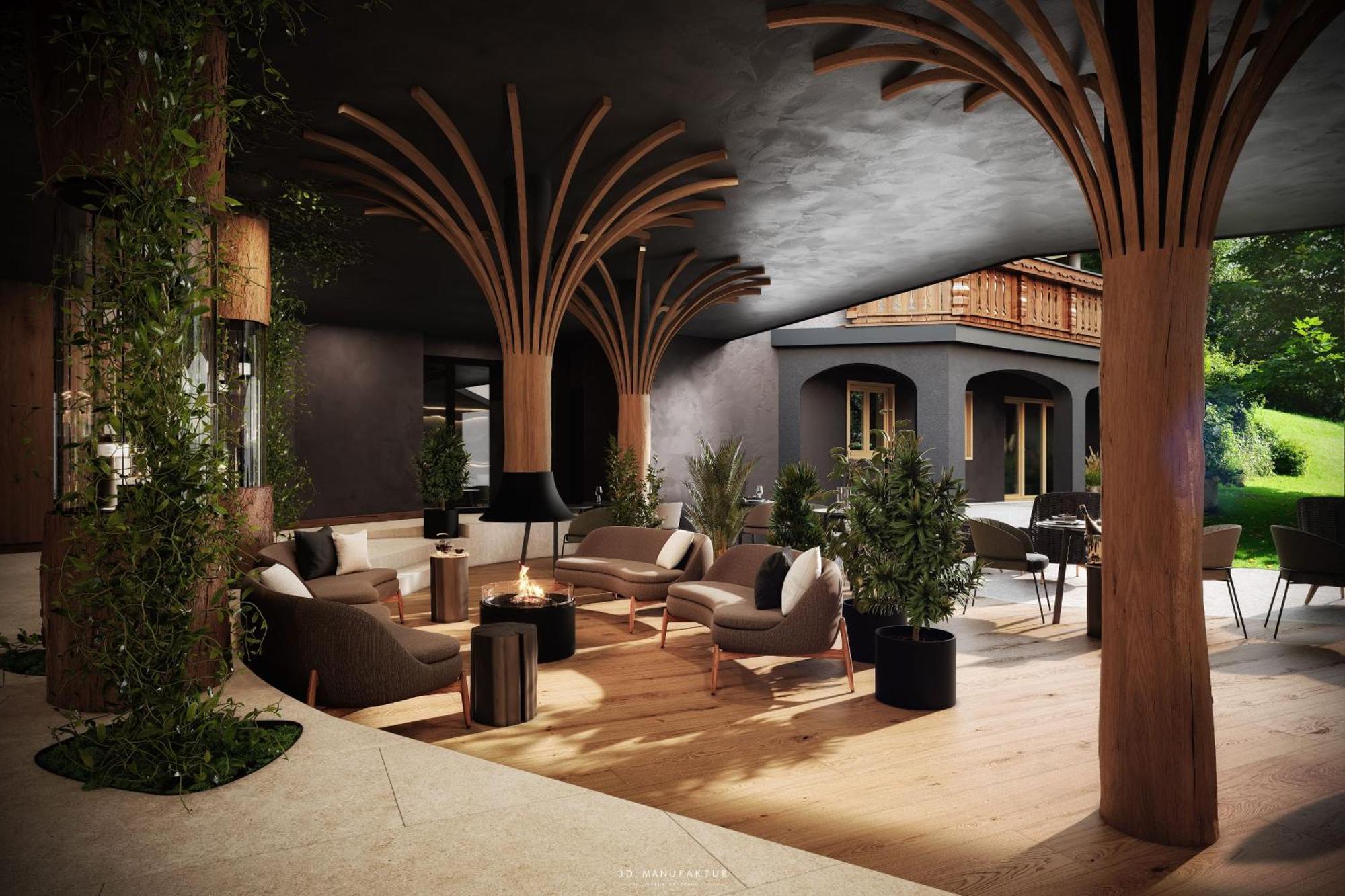 Hotel Fischerwirt Natur Waldspa Faistenau Ngoại thất bức ảnh